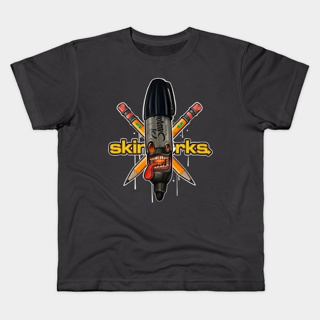 Skinwerks Marker Kids T-Shirt by skinwerks